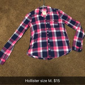 Flannel button up